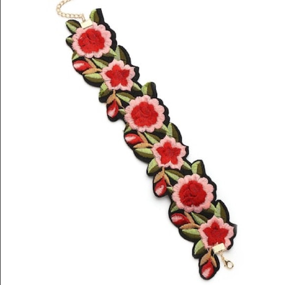 🌺Flower choker🌺 - Picture 4 of 7